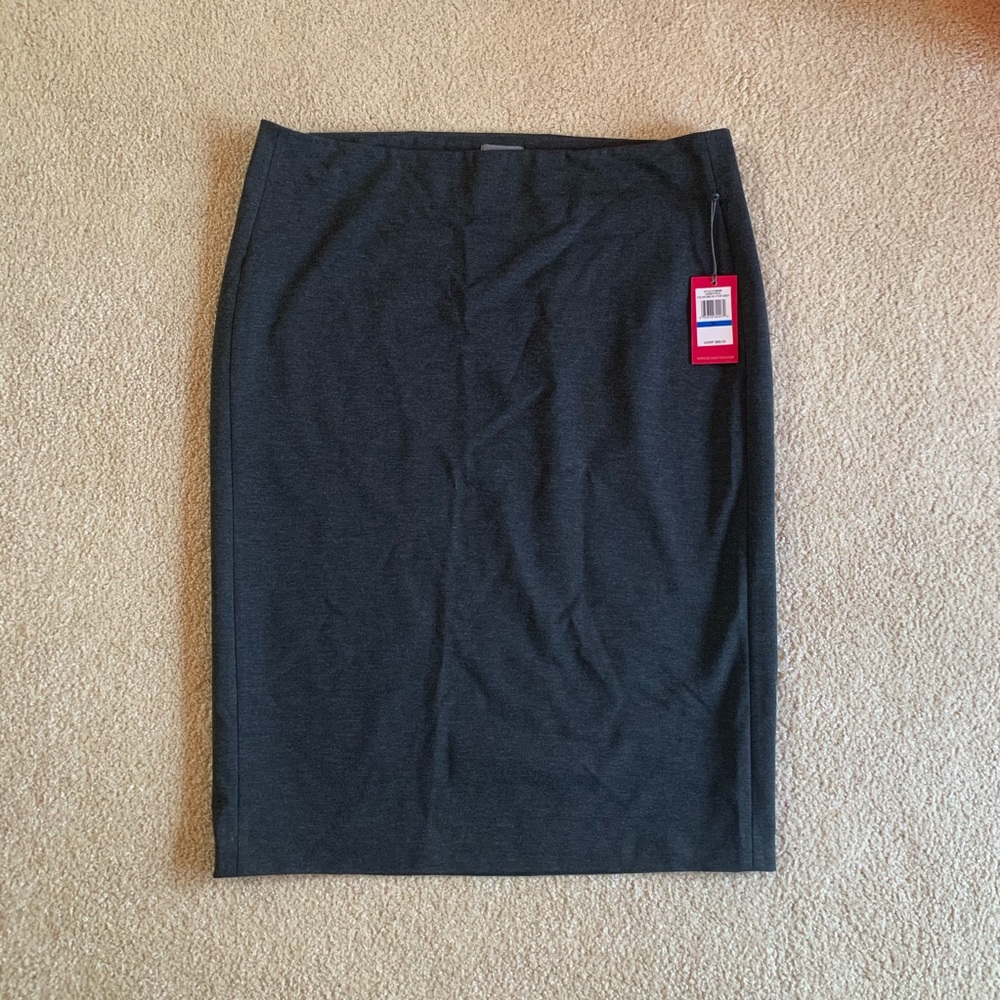 Vince Camuto Dark Heather Grey Pencil Skirt